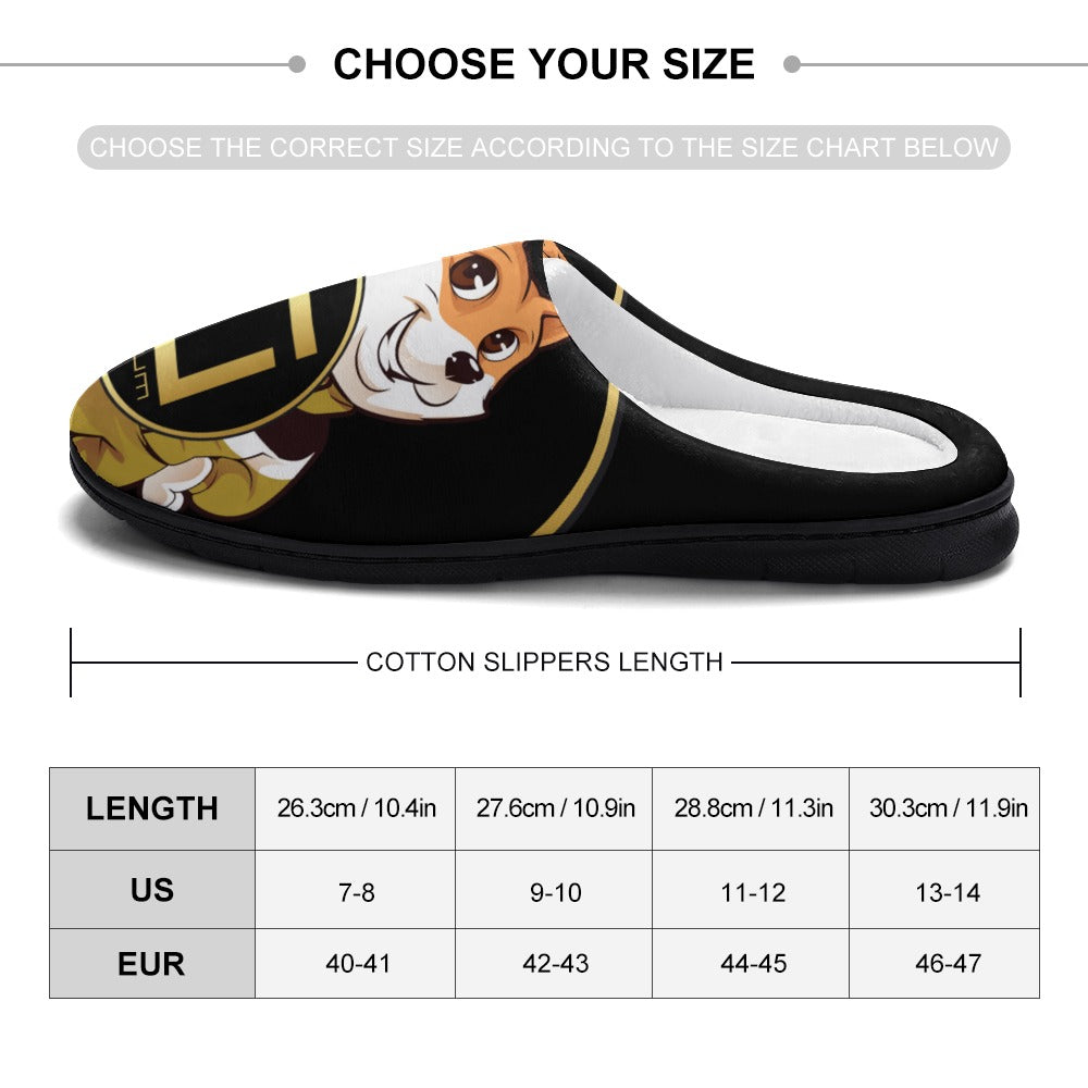Son Of Doge Cotton slippers