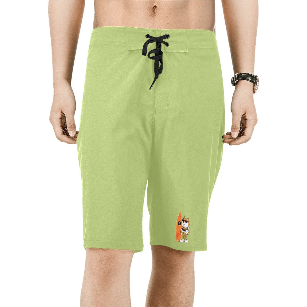 Son Of Doge Surf's Up - Men's All Over Print Relaxed-Fit Shorts