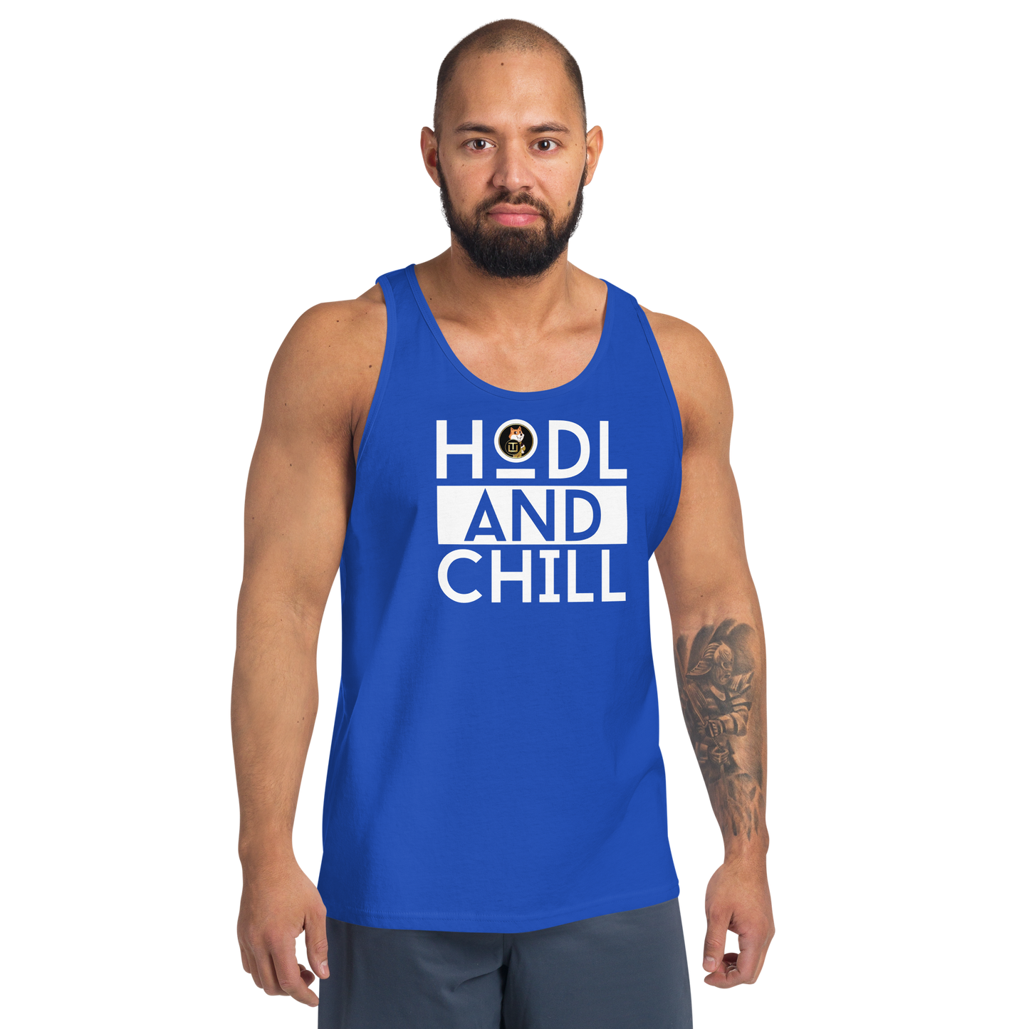 Son Of Doge 'Hodl And Chill' Men's Tank Top