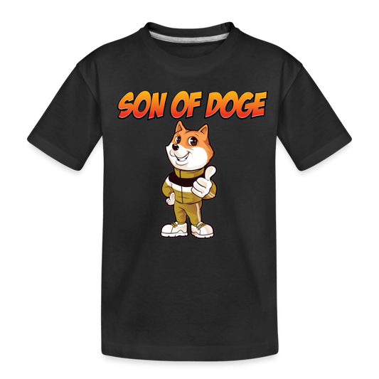 Son Of Doge Kid’s Premium Organic T-Shirt - black