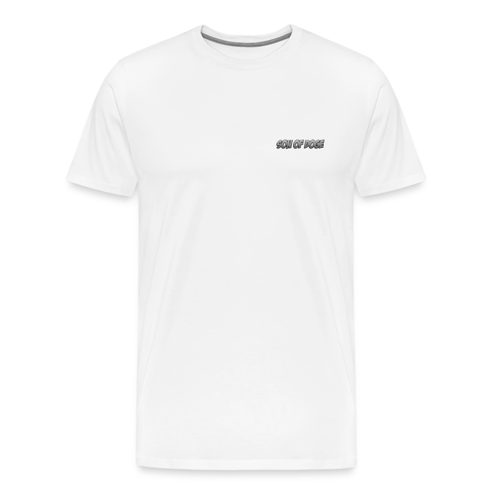 Son Of Doge Men's Premium T-Shirt (grey subtle) - white