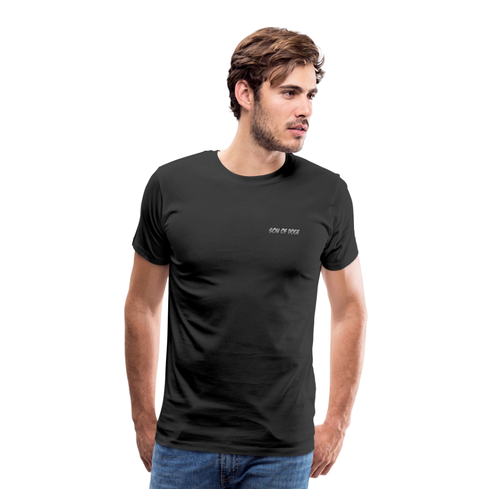 Son Of Doge Men's Premium T-Shirt (grey subtle) - black