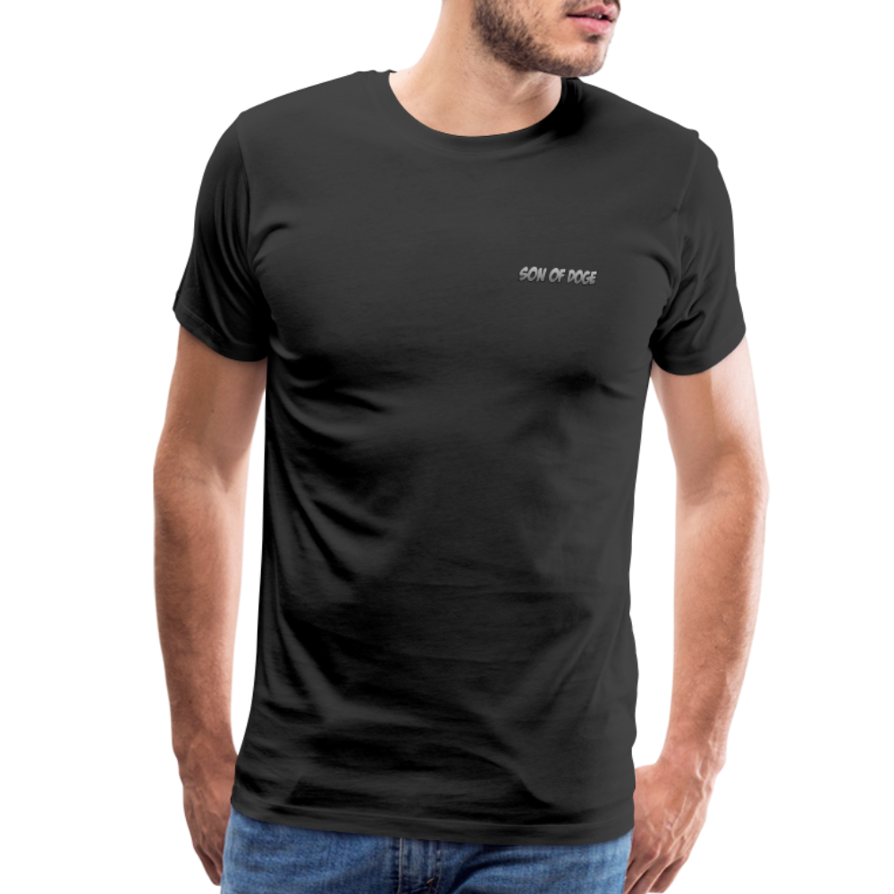 Son Of Doge Men's Premium T-Shirt (grey subtle) - black