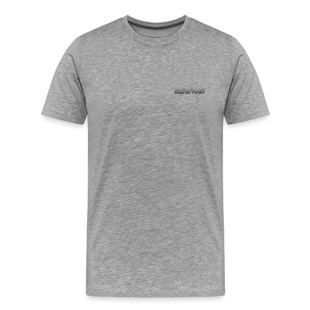 Son Of Doge Men's Premium T-Shirt (grey subtle) - heather gray