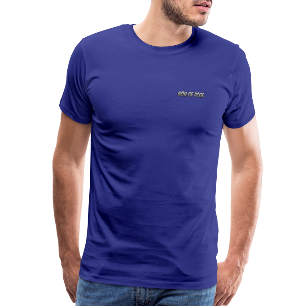 Son Of Doge Men's Premium T-Shirt (grey subtle) - royal blue
