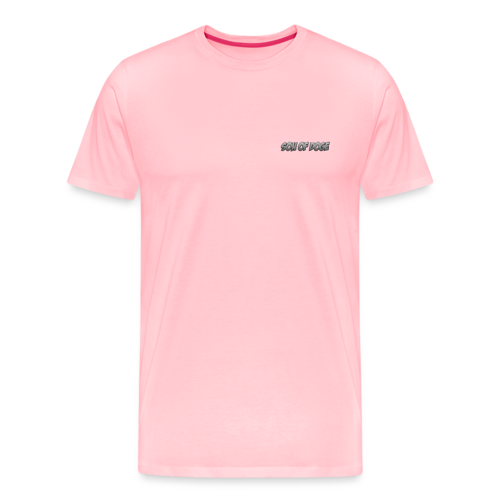 Son Of Doge Men's Premium T-Shirt (grey subtle) - pink