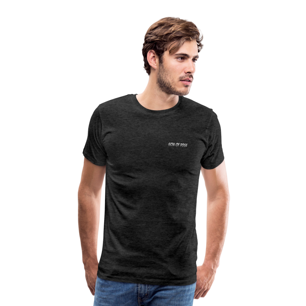 Son Of Doge Men's Premium T-Shirt (grey subtle) - charcoal grey