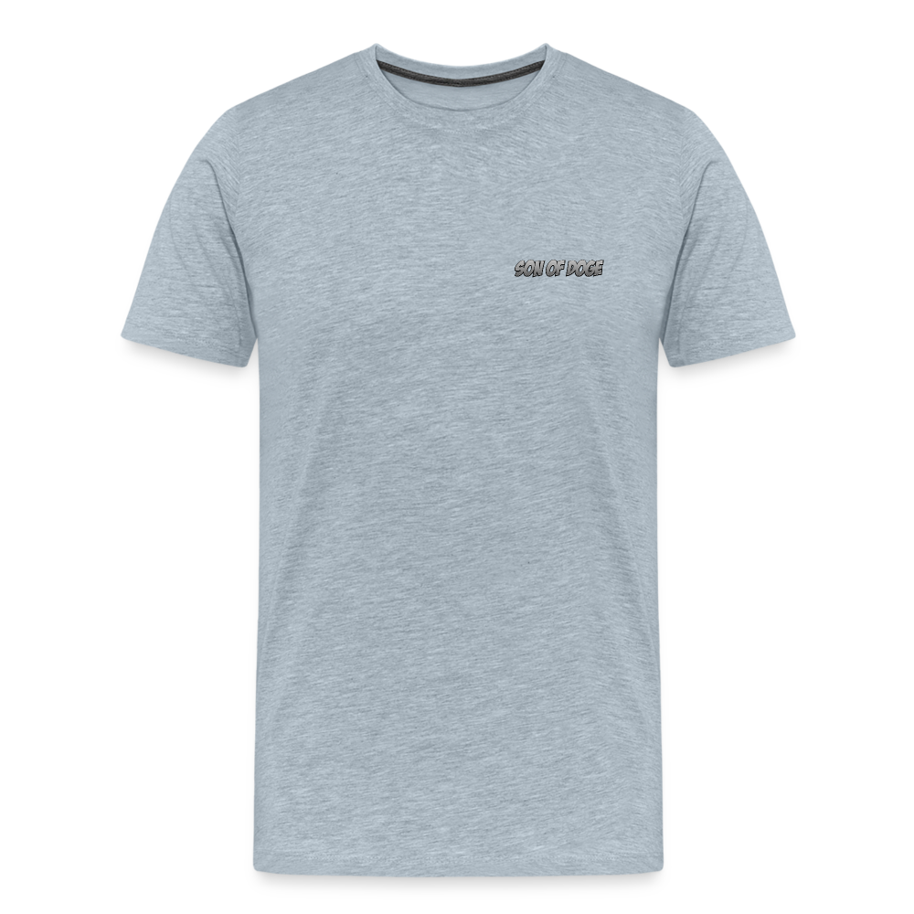 Son Of Doge Men's Premium T-Shirt (grey subtle) - heather ice blue
