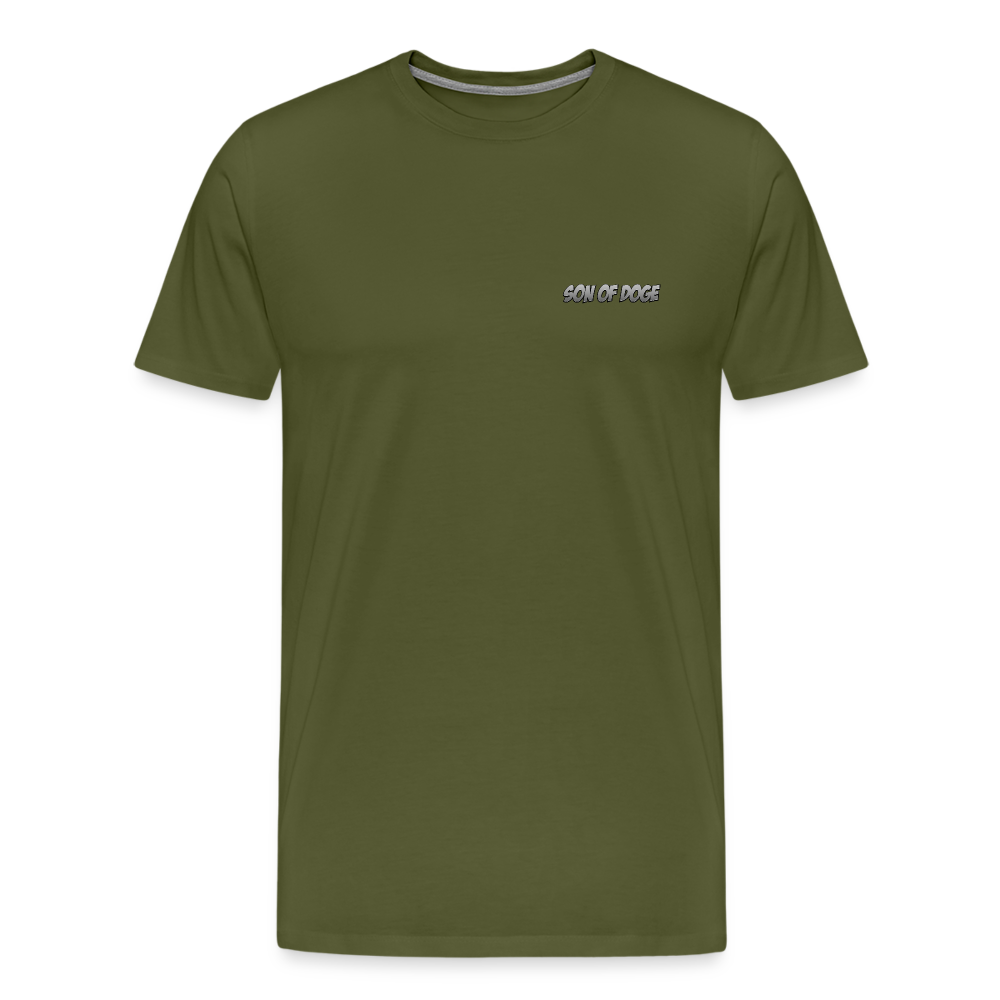 Son Of Doge Men's Premium T-Shirt (grey subtle) - olive green