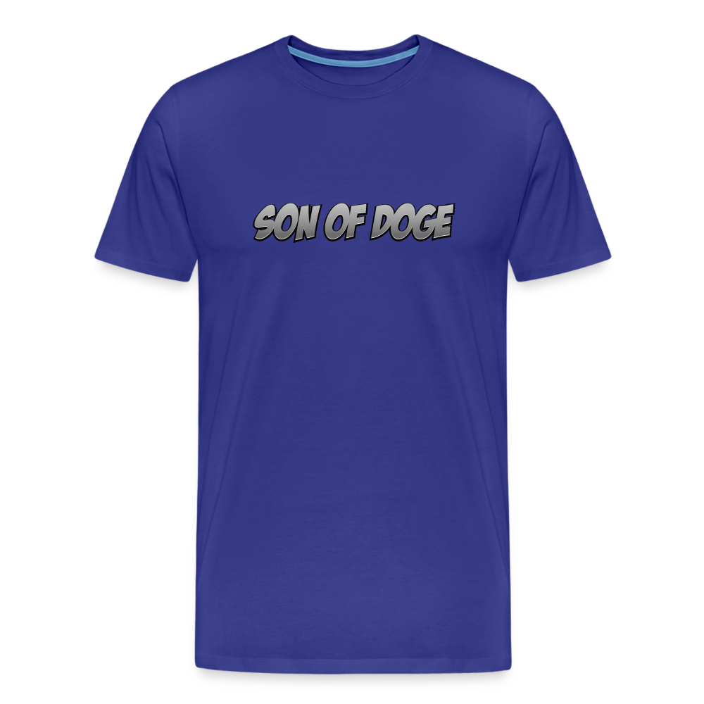 Son Of Doge Men's Premium T-Shirt (Grey) - royal blue