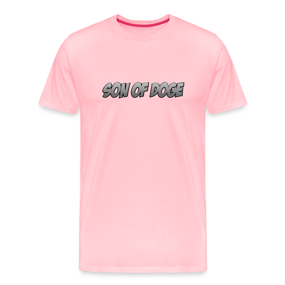 Son Of Doge Men's Premium T-Shirt (Grey) - pink