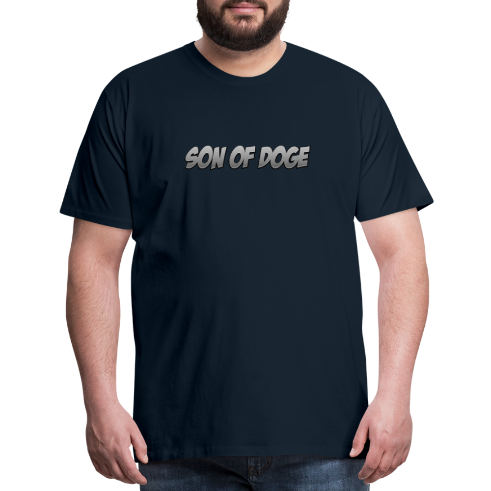 Son Of Doge Men's Premium T-Shirt (Grey) - deep navy