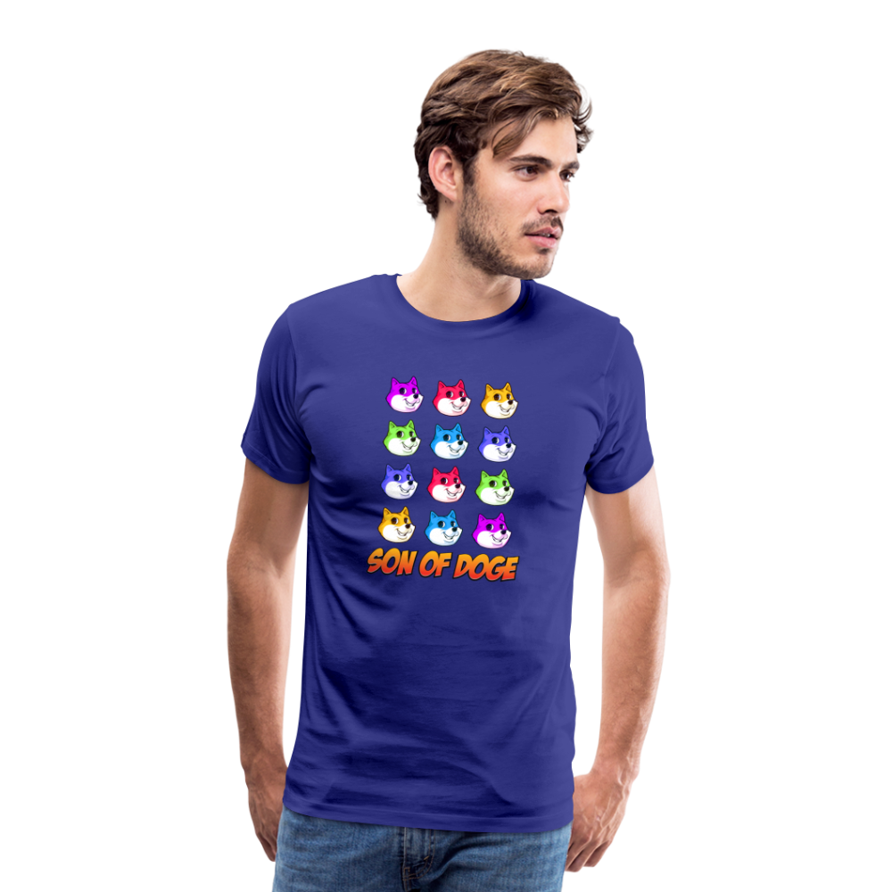 Son Of Doge Men's Premium T-Shirt (Multi Colored) - royal blue