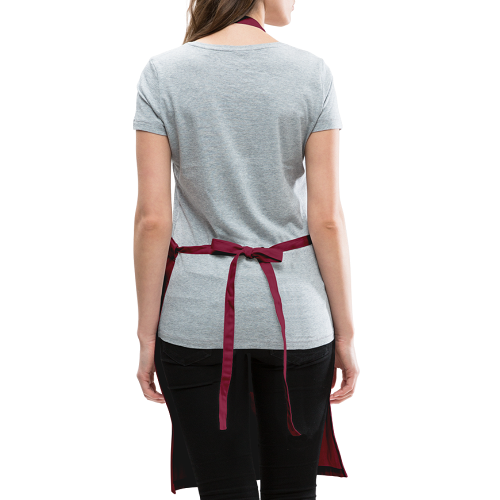 Son Of Doge Adjustable Apron (To The Moon) - burgundy