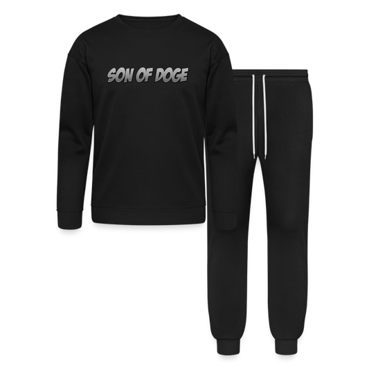 Son Of Doge Lounge Wear Set by Bella + Canvas (Grey Large) - black