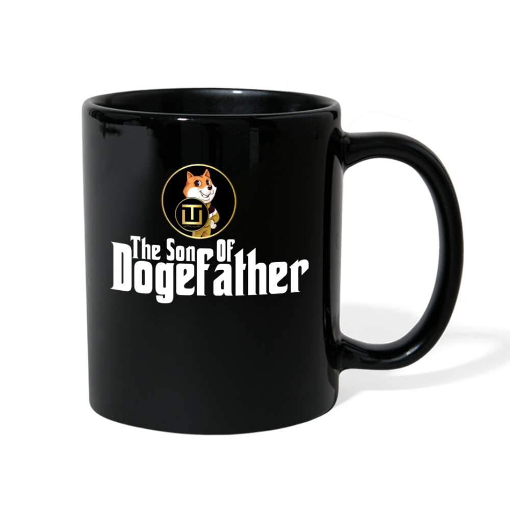 'The Son Of DogeFather' Black Mug - black