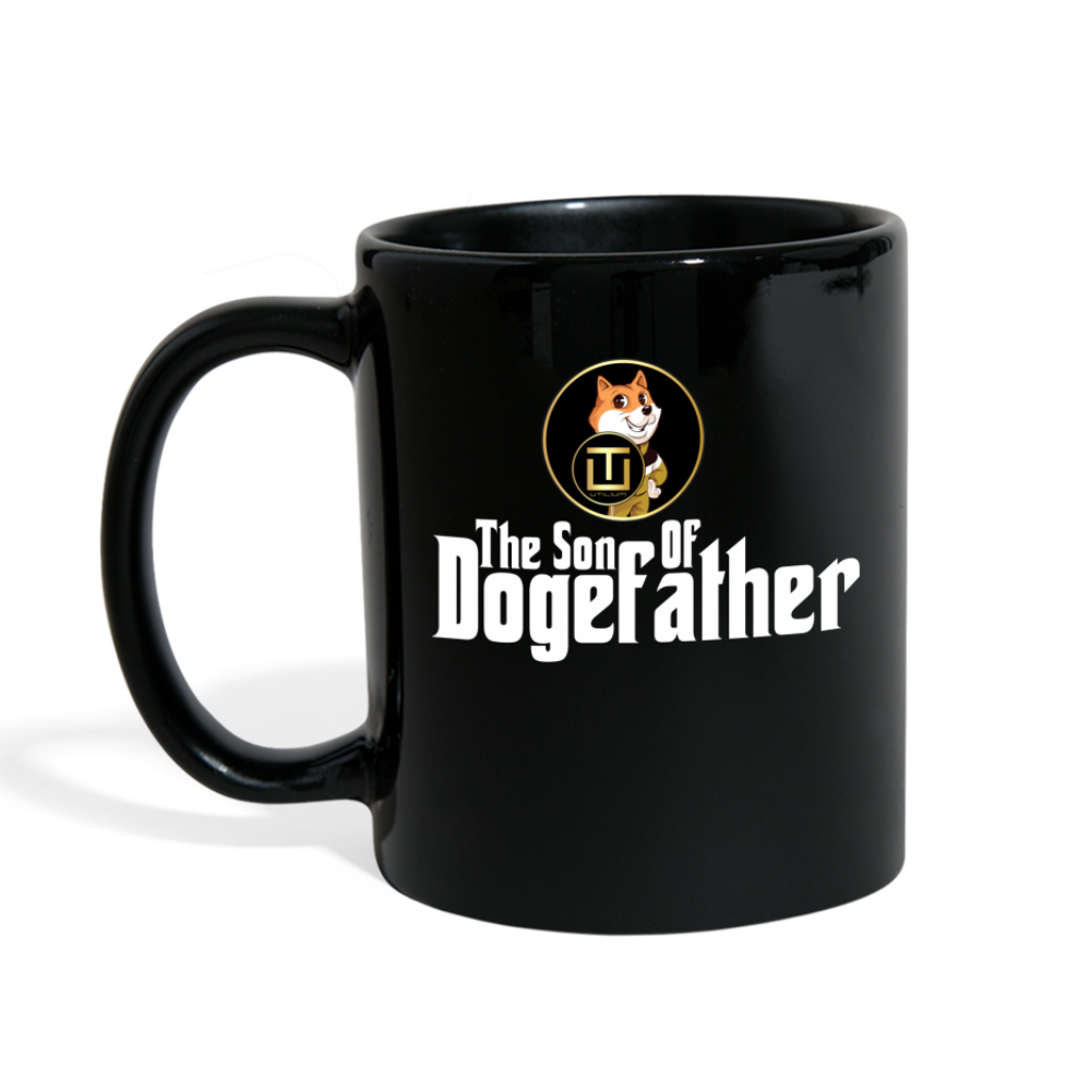 'The Son Of DogeFather' Black Mug - black