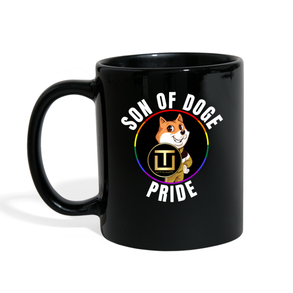 Son Of Doge 'Pride' Black Mug - black