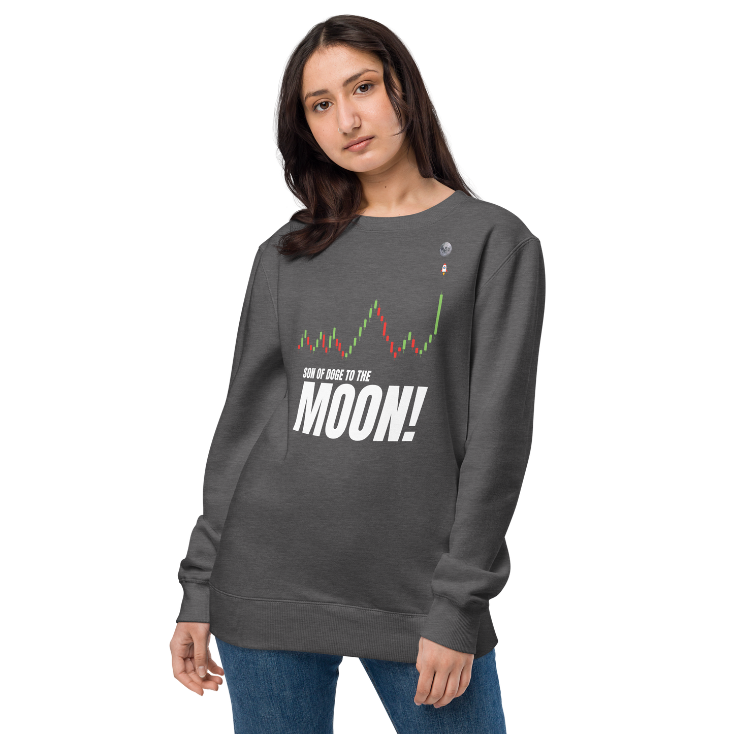 Son Of Doge 'To The Moon' Women's fashion sweatshirt