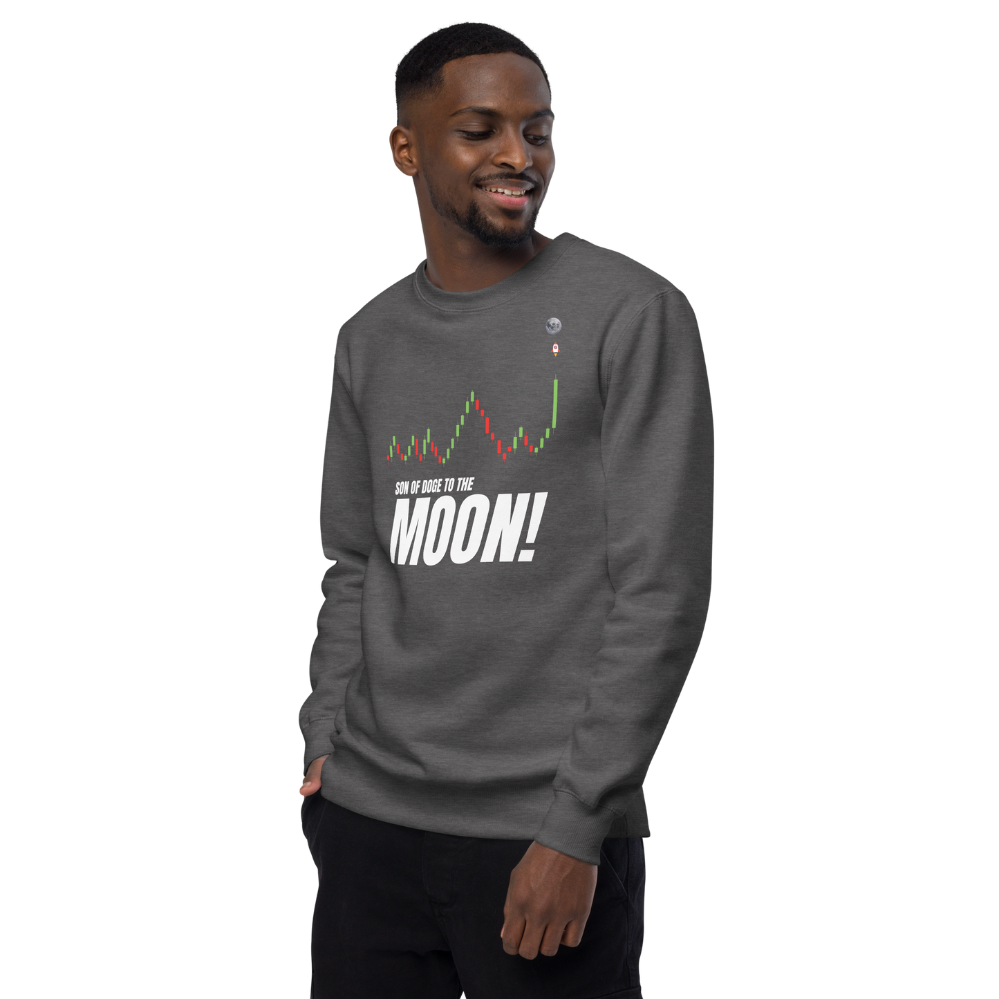 Son Of Doge 'To The Moon' Men's fashion sweatshirt
