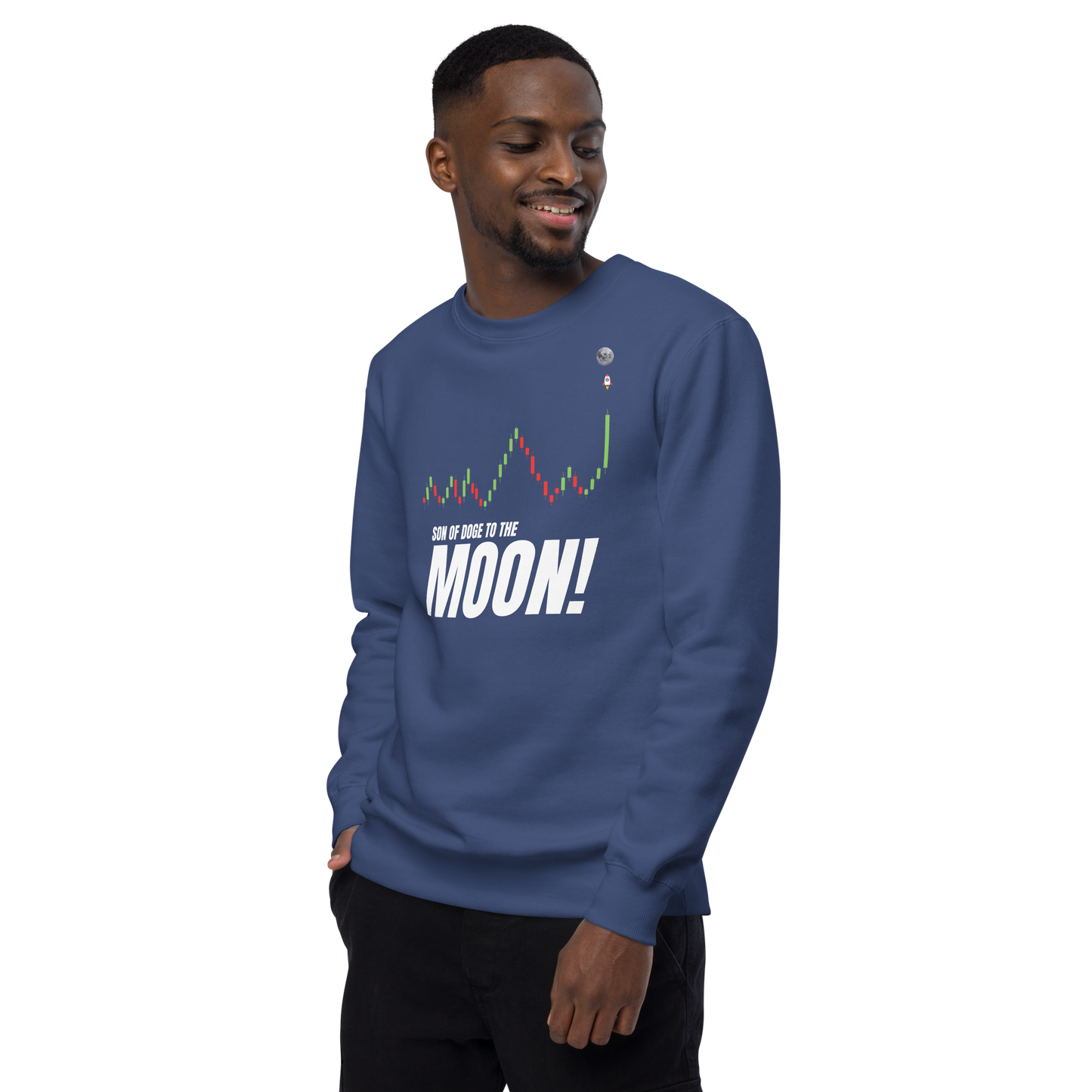 Son Of Doge 'To The Moon' Men's fashion sweatshirt