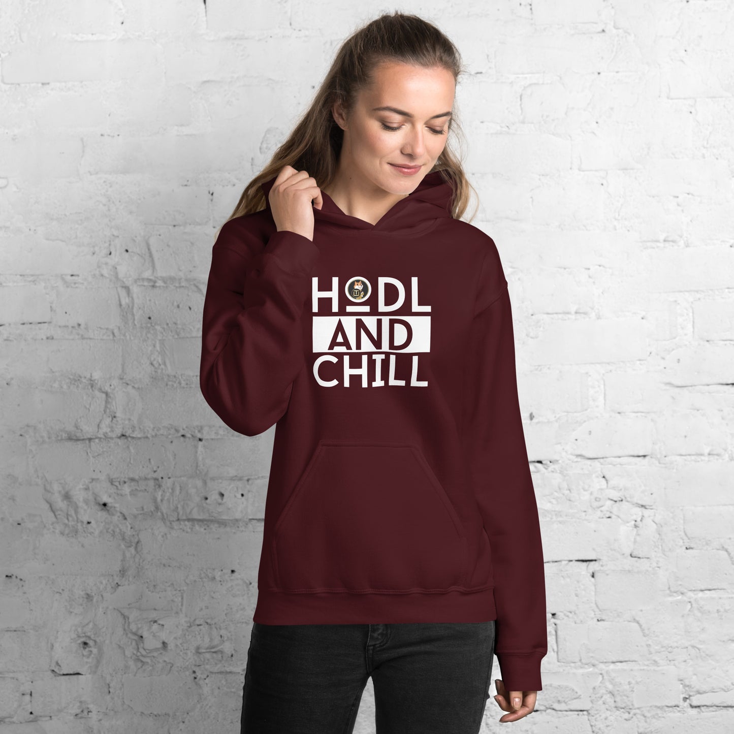 Son Of Doge 'Hodl And Chill' Women's Hoodie