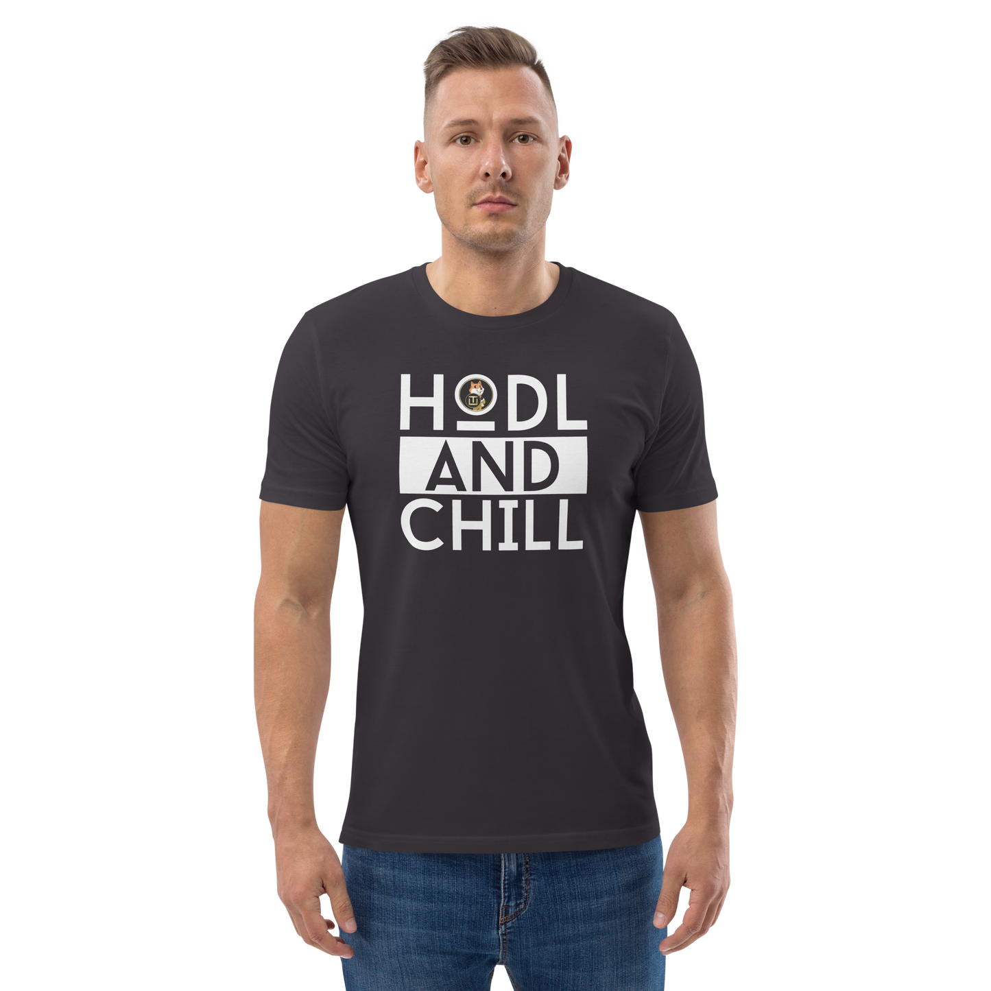 Son Of Doge 'Hodl And Chill' Men's organic cotton t-shirt