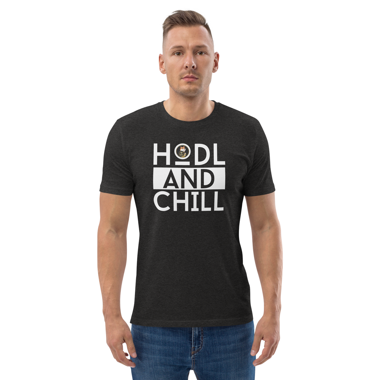 Son Of Doge 'Hodl And Chill' Men's organic cotton t-shirt