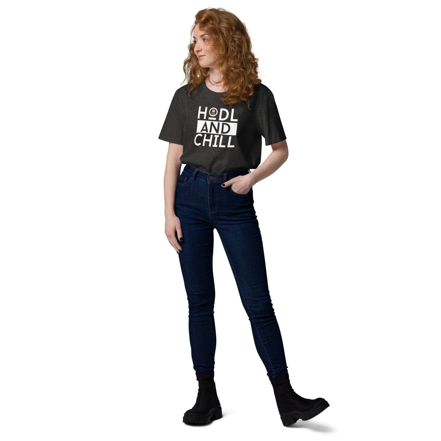 Son Of Doge 'Hodl And Chill' Women's organic cotton t-shirt