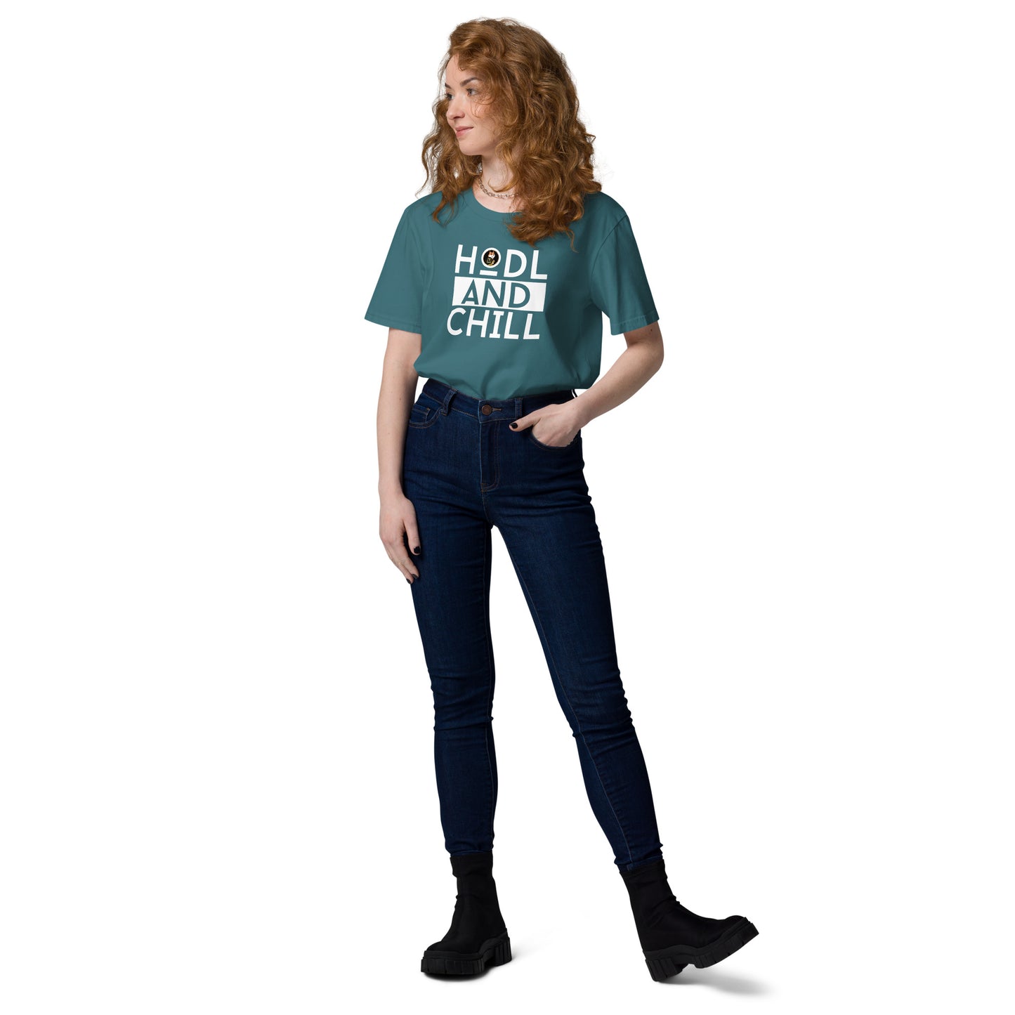 Son Of Doge 'Hodl And Chill' Women's organic cotton t-shirt