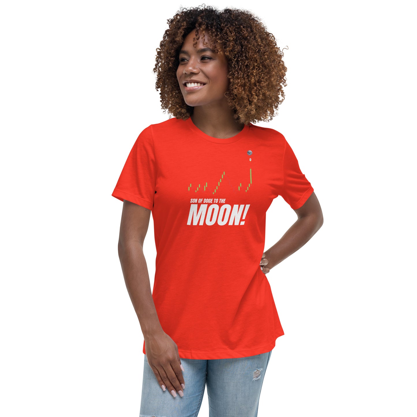 Son Of Doge 'To The Moon' Women's Relaxed T-Shirt