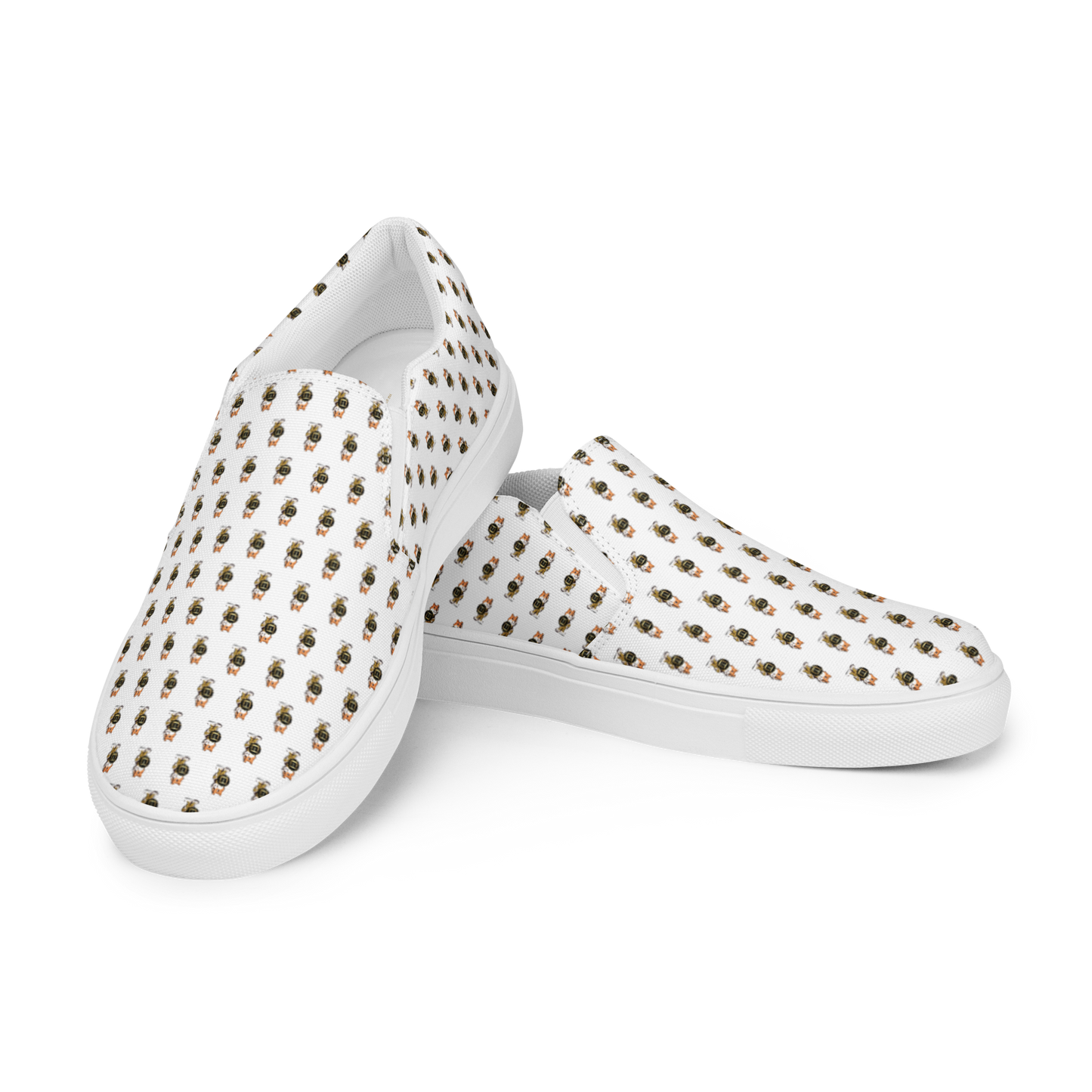 Son Of Doge Women’s slip-on canvas shoes